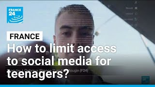 France proposes social media ban, following the Australian model for under-15s • FRANCE 24 English