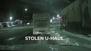 Independence Missouri Police Chase Stolen U-Haul Box Truck