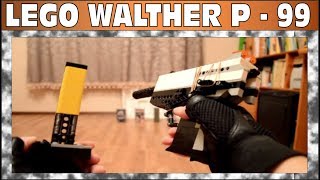 preview picture of video 'LEGO WALTHER P - 99 | WORKING'
