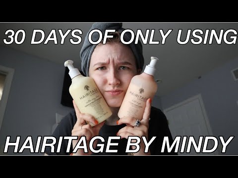 Using Only Hairitage Products for a Month!