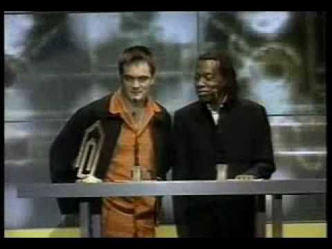 Samuel Rosa e Milton Nascimento entregam melhor democlip no VMB 1997 (MTV)