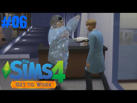The Sims 4: Get To Work - 06 - Freeze Ray! [Scientist] (Let's Play/Playthrough)