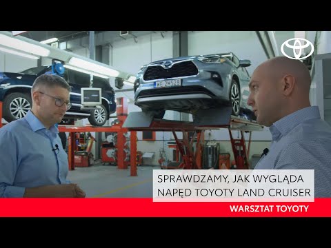 Sprawdzamy, jak wygląda napęd Toyoty Land Cruiser | Warsztat Toyoty