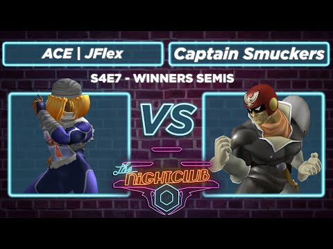 The Nightclub S4E7: Captain Smuckers vs ACE | JFlex - Winners Semis SSBM