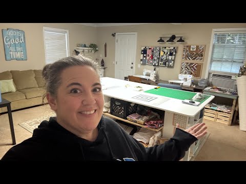 Craft room tour! Come along and see where we film our craft videos and run out Etsy shop. 