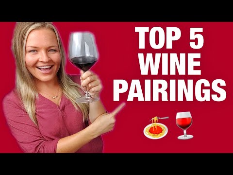 TOP 5 Easy, Basic, and Beginner Food and Wine Pairing Ideas