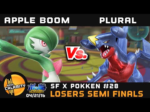 SFxPokken #28 | KOA PA | TheAppleBoom (Garde) vs Plural (Garchomp) - Losers Semi Finals - Pokkén