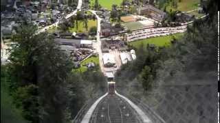 preview picture of video 'tren cremallera de Hallstatt, Austria. Minas de sal'