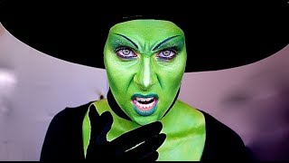 Wicked Witch of the West; Halloween makeup tutorial.