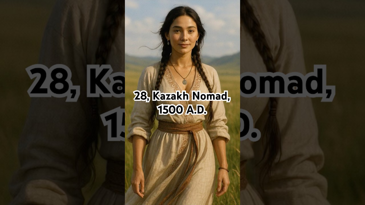 28, Kazakh Nomad, 1500 A.D.