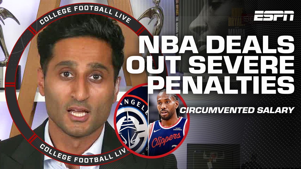 BREAKING: NBA investigation finds Clippers circumvented salary🚨 Fines & bans revealed | SportsCenter