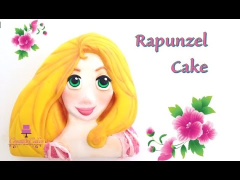 How to make a Rapunzel cake from Creative Cakes by Sharon