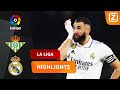 GOAL BENZEMA AFGEKEURD DOOR HANDSBAL! ✋❌ | Real Betis vs Real Madrid | La Liga 22/23 | Samenvatting