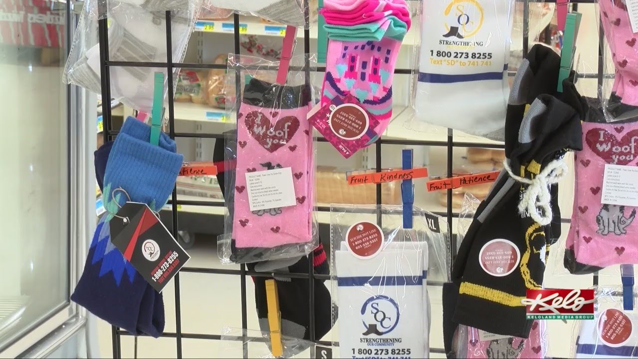 Spreading awareness about mental health with the help of silly socks