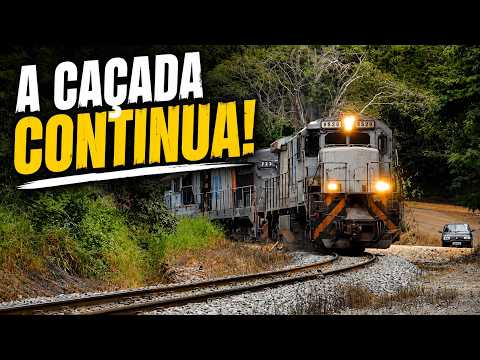🚂 A CAÇADA CONTINUA! Perseguindo Trens na Divisa de Perdões e Cana Verde