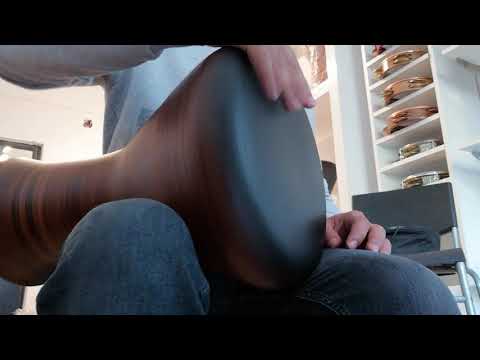 Sonika Sonika all clay practice darbuka 2020's - Black and deep blue finish image 12