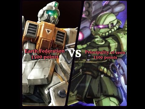 Mobile Suit Skirmish 1500 Points