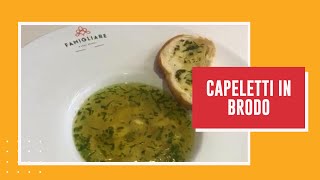 Capeletti in brodo