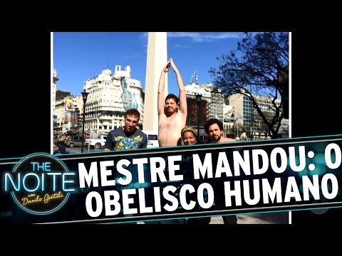 Mestre Mandou: O Obelisco Humano | The Noite (23/11/16)