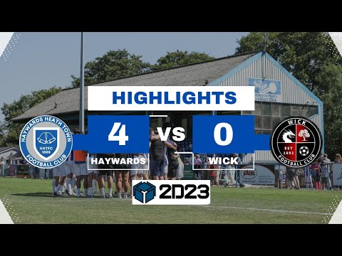 HIGHLIGHTS - Haywards Heath Town vs. Wick FC | SCFL Premier Division  | 03/01/2026
