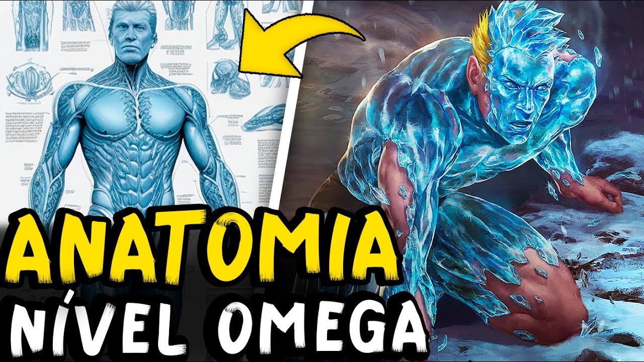 ANATOMIA DO HOMEM DE GELO EXPLICADA | Como ele se transforma e como funciona seus PODERES