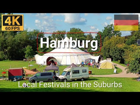 HAMBURG, Germany 🇩🇪 | 2023 | 4K·60p | Festival Season in Lurup