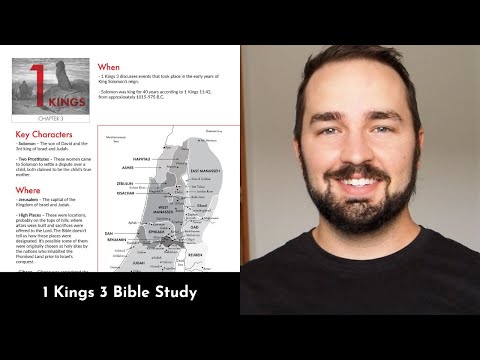 1 Kings 3 Summary: 5 Minute Bible Study