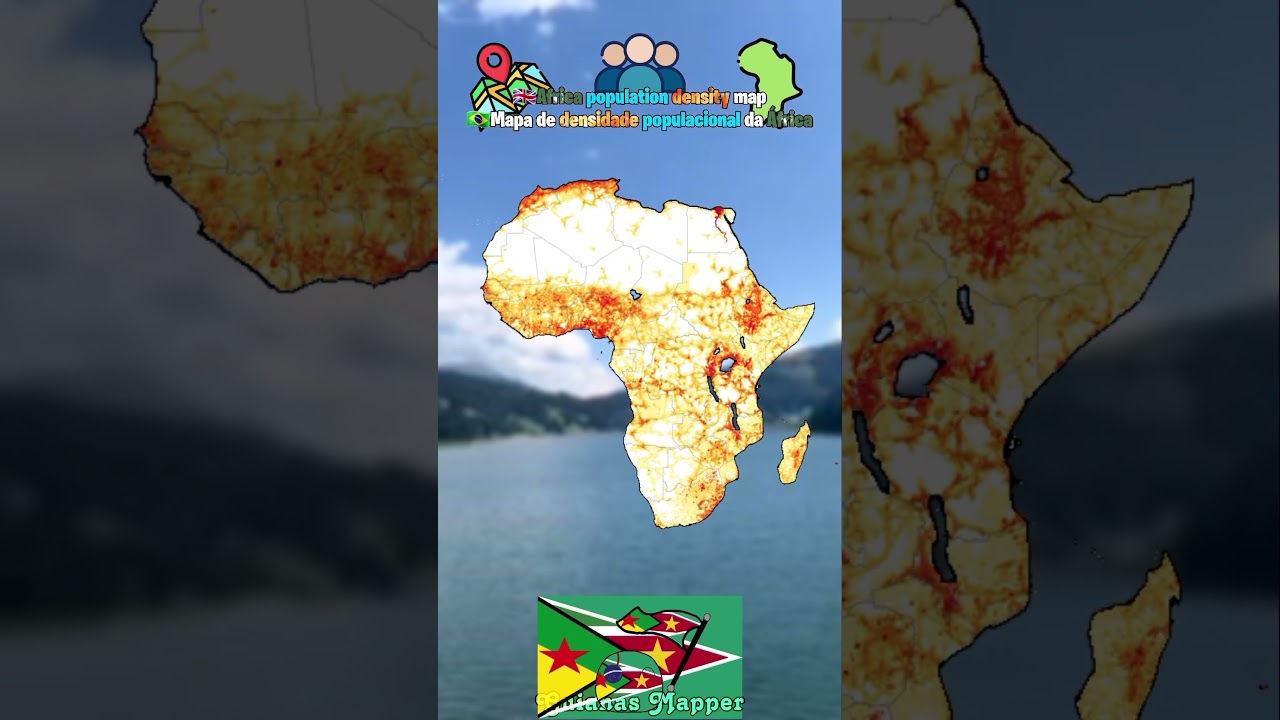 Africa population density map#history