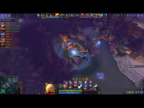Miracle kill Roshan in 1s.Instant kill Miracle Arc warden Grand final againts Vg