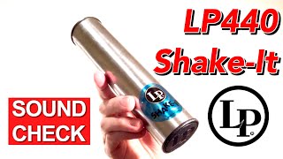 Video thumbnail for 【SOUND CHECK】 LP440 Shake-It / LP【SHAKER】 by TAKAFUMI PERCUSSION CHANNEL