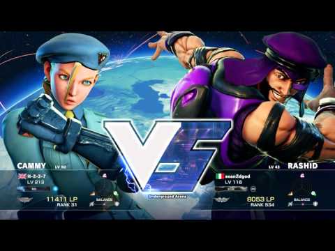 スト5 #155 世界29位イギリスキャミィ全一 (H-2-3-7)［STREET FIGHTER V］