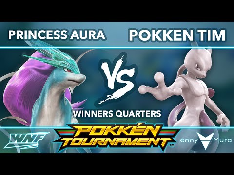 Princess Aura (Suicune) vs Pokken Tim (Mewtwo) WQ - WNF Pokken 2.3