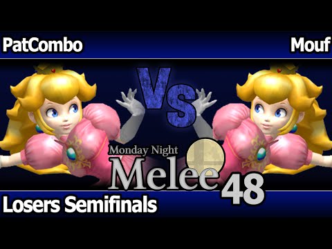MNM 48 Melee - Pat Combo (Peach, Zelda) vs Mouf (Peach) - Losers Semifinals