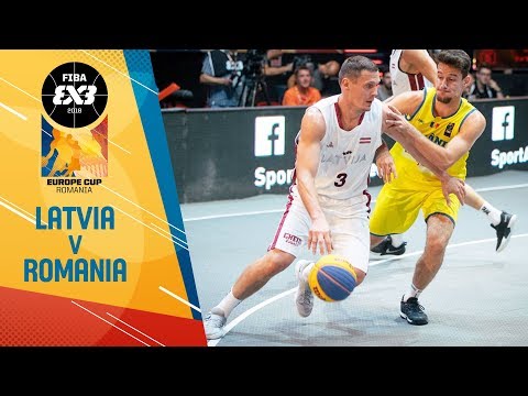Latvia v Romania - Full Game - FIBA 3x3 Europe Cup 2018