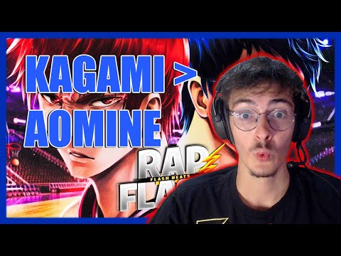 ADOLESCENTE REAGE A FLASH BEATS - Aomine vs Kagami (KNB) - Dentro da Zona
