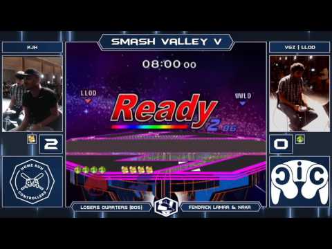 Smash Valley V Melee Singles - KJH (Fox) vs VGz | lloD (Peach) - Losers Quarters