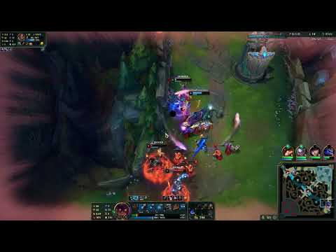 INSANE SENNA AND AURELION SOL DOUBLE KILL IN THE BOTLANE - League Of Legends COOL MOMENTS