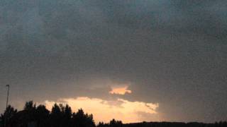 preview picture of video 'Lightning HD 07/25/2013 Fagersta Sweden HD'