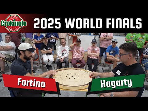 2025 World Crokinole Championship Final Fortino VS Hagarty