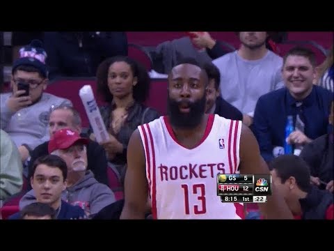 James Harden Full Highlights vs Warriors (2013.12.06) - 34 Points, 7 Rebounds