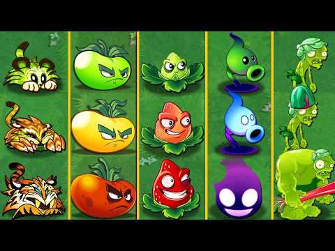 Pvz 2 Tournament All Plants Have 3 Shapes Battlez - Who Will Win? -  Plant vs Plant