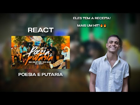 React DJ Boy “Poesia e Putaria” - MC Davi, MC Don Juan, MC Vine 7, MC Tuto e MC Ryan SP 🔥