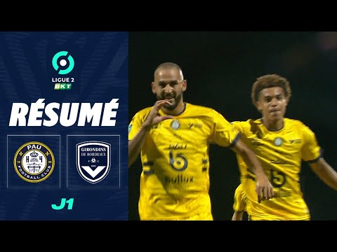 PAU FC - FC GIRONDINS DE BORDEAUX (3 - 0) - Résumé - (PAU - GdB) / 2023/2024