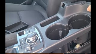 Mazda CX5 Center Console removal - parking brake / Media Switch access