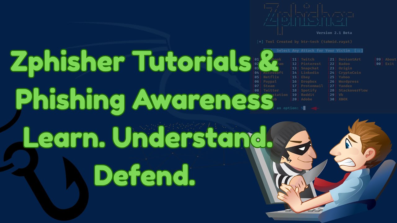 How Hackers Steal Passwords with Zphisher (Phishing Awareness Tutorial)