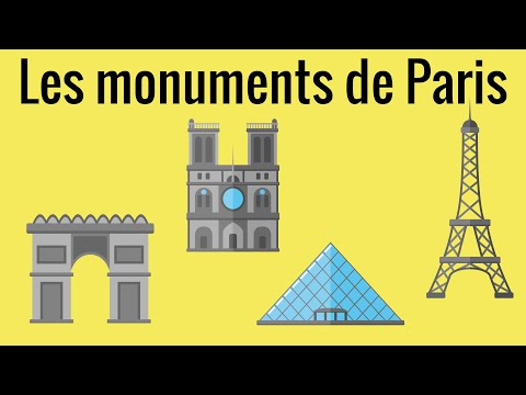 5 famous monuments of Paris in French with French & English subtitles – culture 1