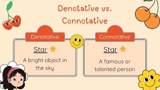 Denotative and Connotative Meaning | Easy English Lesson with Examples & Activity