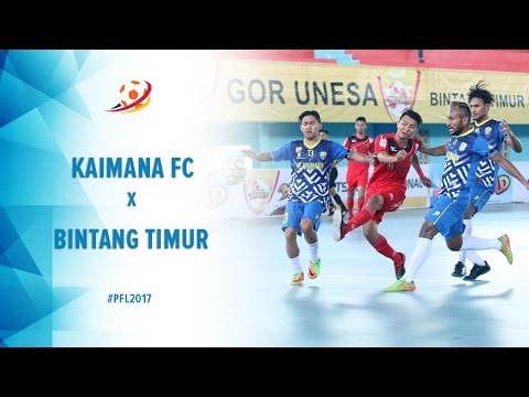 Kaimana FC Papua Barat (0) VS (2) Bintang Timur Surabaya - Pro Futsal League