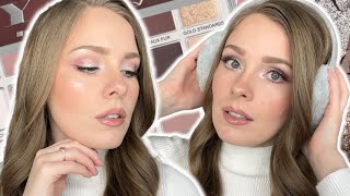 ICE PRINCESS MAKEUP TUTORIAL❄️ | ft Huda Beauty icy nude eyeshadow palette