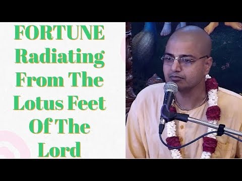 Rudranath Prabhu Lecture on FORTUNE Radiating From The Lotus Feet Of The Lord